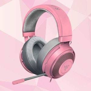 Razer Kraken Pro V2 Quartz 粉色电竞耳机