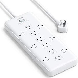 Anker 12×插口 电涌保护插座