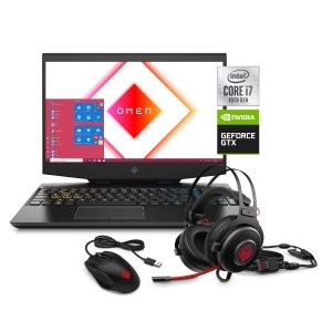 HP Omen 15 游戏本 (i7 10750H, 1660Ti, 8GB, 256GB+1TB)
