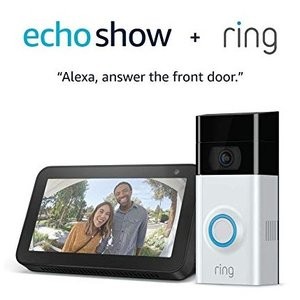 Ring Video Doorbell 2 + Echo Show 5 智能门铃套装
