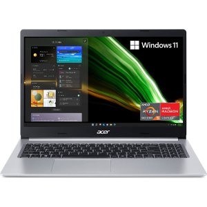 Acer Aspire 5 15.6" 笔记本 (R5 5500U, 8GB, 256GB)