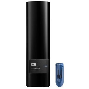 WD Easystore 10TB 外置硬盘 USB 3.0 + 32GB U盘