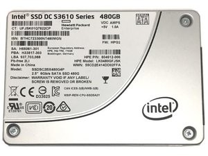 HP / Intel DC S3610 480GB SATA III MLC 固态硬盘