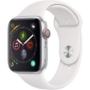 Apple Watch Series 4 (GPS + Cellular, 44mm) 白色运动表带