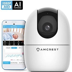 Amcrest 1080P 智能家庭WiFi摄像头