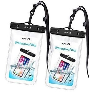 Anker IPX8 防水手机袋 可使用触屏 前后摄像头 2个装