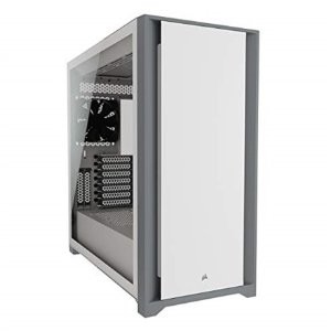 Corsair 5000D 钢化玻璃侧透 ATX 中塔机箱 白色