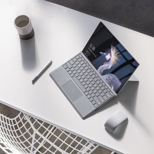Surface Pro 5 + Platinum Signature Type Cover套装