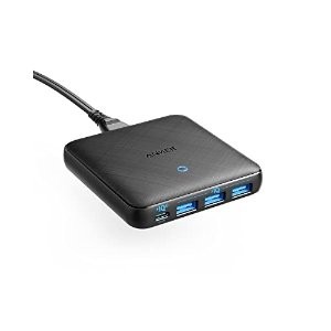 Anker PowerPort Atom III Slim 65W 3A1C GaN 充电头