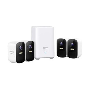 eufy Security eufyCam 2C 家庭安防系统 4个摄像头套装