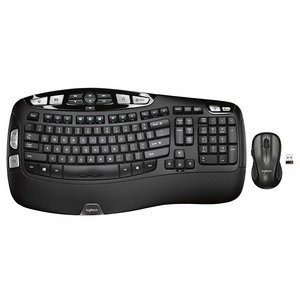 Logitech Mk550 波浪形人体工学无线键鼠套装