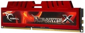 G.SKILL RipjawsX 8GB DDR3 1600 (F3-12800CL10S-8GBXL)