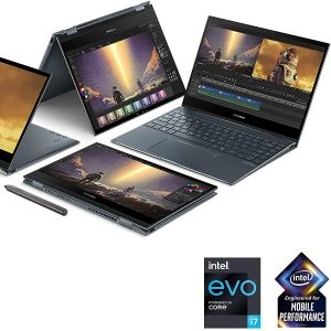 ASUS ZenBook Flip 13吋 OLED翻转屏超极本 (i7-1165G7, 16G, 1TB SSD)