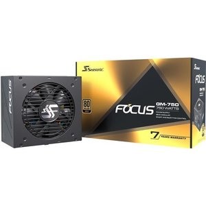 Seasonic FOCUS GM-750 750W 80+金牌 半模组电源