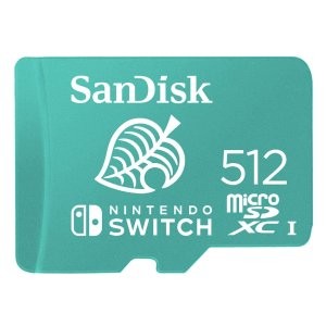 SanDisk 512GB microSDXC Nintendo Switch 专用记忆卡
