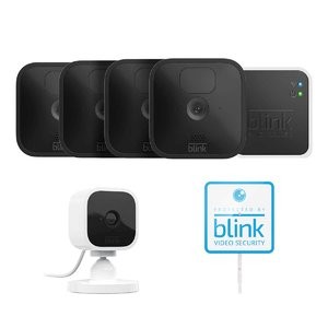 Blink 新款 5摄像头套装 4x户外摄像头 + 1x室内摄像头