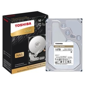 东芝 N300 10TB NAS 3.5" CMR 机械硬盘  7200 RPM 256 MB