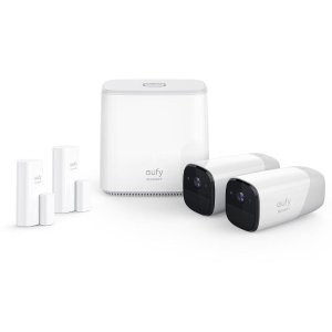 eufyCam 1080p 2x摄像头监控系统 + 2x动作感应器