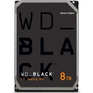 Western Digital 8TB WD 黑盘 7200 RPM, SATA 6 Gb/s