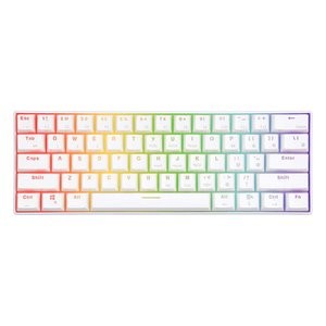 ROYAL KLUDGE 61键 RGB 蓝牙机械键盘 佳达隆轴