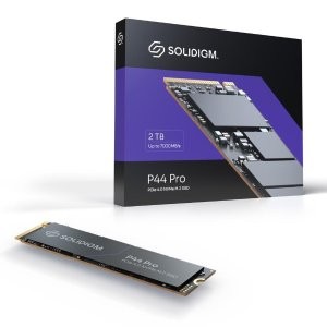 史低价：Solidigm P44 Pro 2TB M.2 PCI4.0 x4 3D NAND 固态硬盘