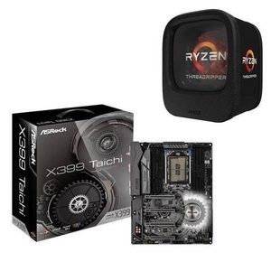 AMD RYZEN Threadripper 1950X + ASRock X399 Taichi 主板