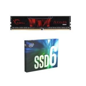 Intel 660p 512GB M.2 SSD + G.Skill Aegis 8GB DDR4 3000套装