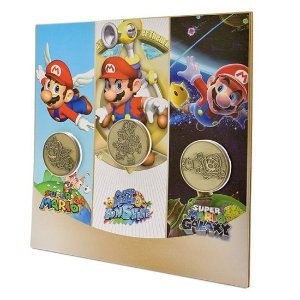 Nintendo 马力欧收藏纪念币 三枚入