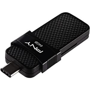 PNY 64GB Duo Link USB 3.1 Type-C 双接口U盘