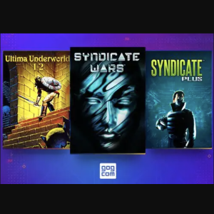 三款PC游戏《Ultima Underworld 1 & 2》《 Syndicate Plus》《Syndiate Wars》