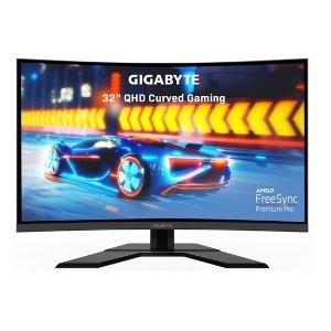 GIGABYTE G32QC 32" 2K 165Hz 1500R 1ms 电竞显示器