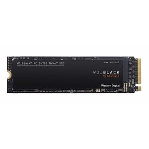 WD BLACK SN750 500GB NVMe 固态硬盘 黑盘