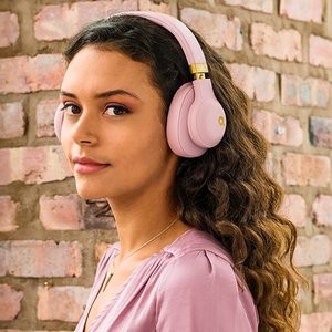 JBL E55BT Quincy版 粉色高颜值无线蓝牙头戴式耳机