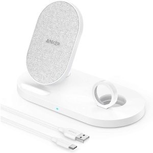 Anker PowerWave Sense 2合1 Qi无线充电底座
