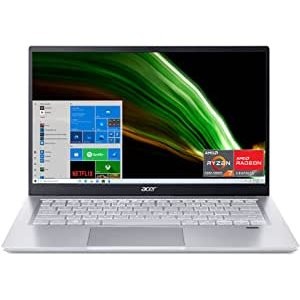Acer Swift 3 14" 轻薄本 (Ryzen 7 5700U, 8GB, 512GB)