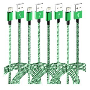 IDISON USB-A转Lighting 尼龙数据线 4根 (0.9米x1 1.8米x2 3米x1)