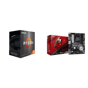 AMD Ryzen 5 5600 + ASRock B550 Phantom Gaming 4/ac 套装