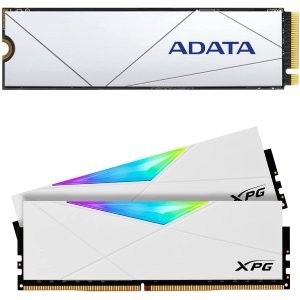 ADATA 1TB PS5 PCIE4.0 SSD + RGB DDR4 3600 16GB 内存