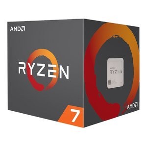 AMD 锐龙 Ryzen 7 2700X 处理器 带LED散热器