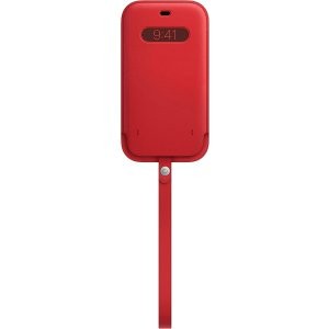 Apple iPhone 12 Pro Max 官方MagSafe皮革保护套 红色