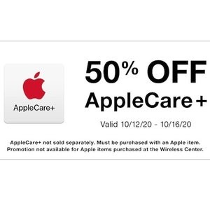 Costco 全场Apple Care +服务半价
