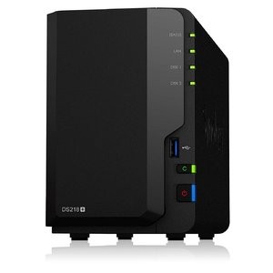 Synology DS218+ 双盘位NAS (不含硬盘)