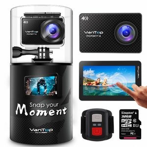 VanTop Moment 4 4K 运动相机 2000万像素Sony 传感器