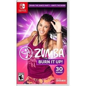 史低价：《Zumba: Burn It Up!》Switch 实体版 舞蹈瘦身游戏