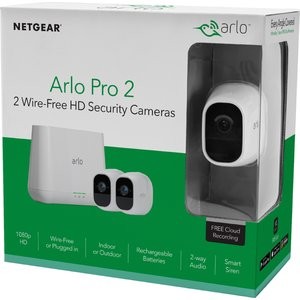 Arlo Pro 2 1080P 家庭安全监控系统 2个摄像头套装