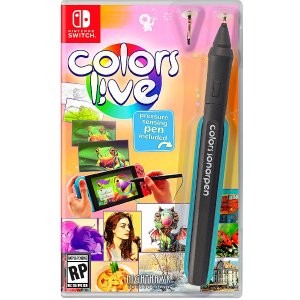 《Colors Live》NS 实体版, 是游戏机也是绘画板