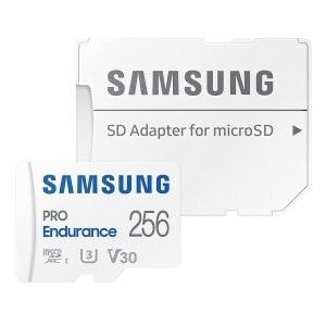 史低价：SAMSUNG PRO Endurance 256GB microSDXC 存储卡