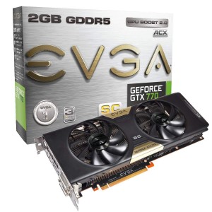 EVGA GTX 770 2GB Dual SC w/ACX Cooler