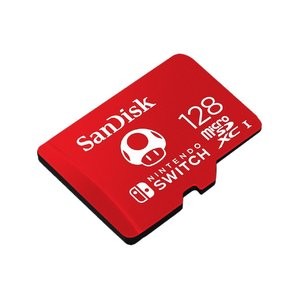 SanDisk 128GB microSD NS 蘑菇队长主题 内存卡