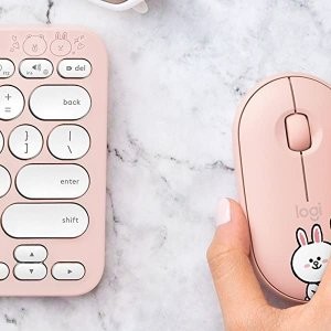 Logitech K380 蓝牙键盘 + M350 蓝牙鼠标 Line-Friends 版